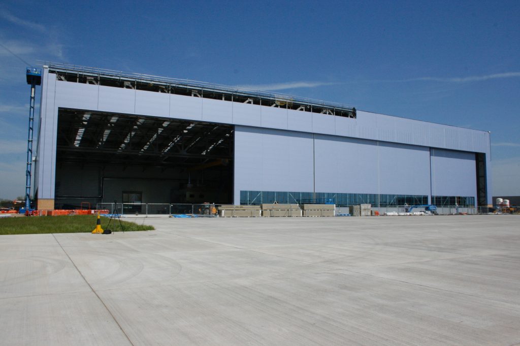 A400M hangar, RAF Brize Norton. [Crown Copyright/MOD2016]