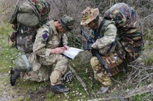 Maps are used for many reasons in the military, not just for exercises and operations. [Photo by Cpl Obi Igbo; Crown Copyright]