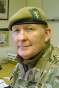 Major Alistair Rule, Training Safety Officer at Salisbury Plain Training Area [Crown Copyright]