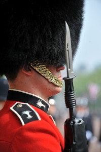 The Welsh Guards also perform ceremonial duties.  (Photo by Cpl Steve Blake; Crown Copyright)