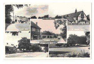 A Catterick Garrison postcard c.1964.