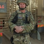 Lt Col Jon Hipkins on operations in Afghanistan. (Copyright Lt Col Jonathan Hipkins)