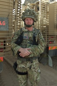 Lt Col Jon on operations in Afghanistan. (Copyright)