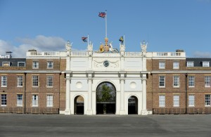 The famous frontage of Woolwich Barracks, home of the Royal Artillery and site of Jon's first job as a DIO Project Manager. (Sgt Adrian Harlan, Crown Copyright)