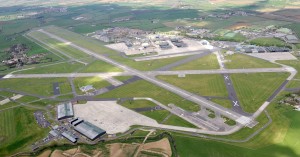 An aerial view of RNAS Yeovilton.