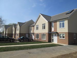 Newly built SFA at Colchester Garrison. (Crown Copyright / MOD2014)