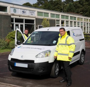 CarillionAmey technical team on site (Crown Copyright)