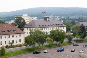 Gordon Barracks, Hameln Garrison, Germany - Regimental HQ and Officers' Mess [Crown Copyright]