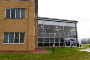 The new medical and dental clinic at RAF Croughton. [Copyright US Air Force]