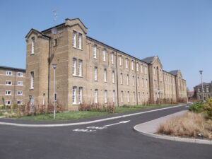 Grade 2 Listed buildings were renovated at Hounslow. 