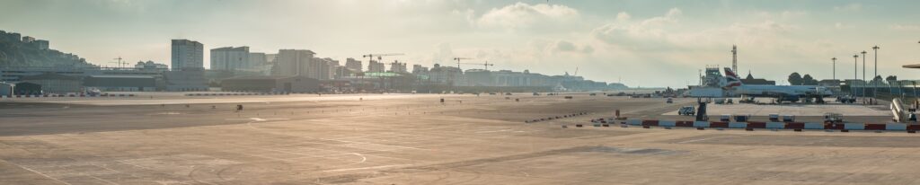 The runway at RAF Gibraltar. [Copyright Lagan Construction International 2015]