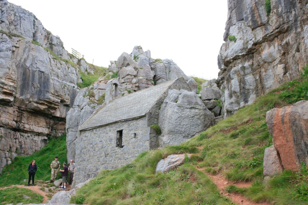 St Govan's Chapel [Crown Copyright/MOD2016]