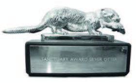 The Silver Otter, given to the overall winner. [Crown Copyright/MOD2016]