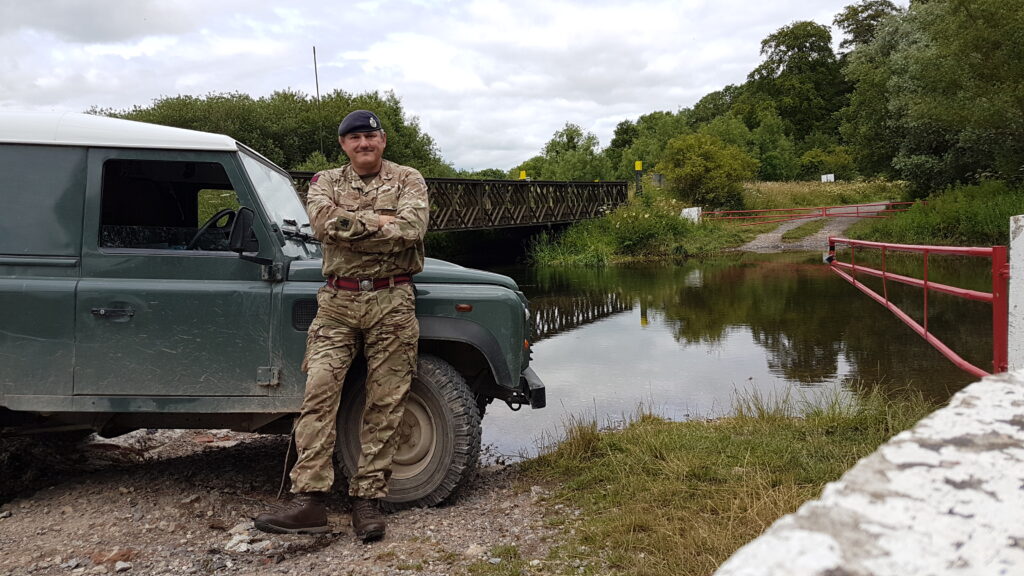 WO1 Kevin Morris is a Training Safety Marshall.