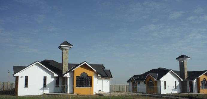 A three-bed house on the Chimney Rise estate. [Crown Copyright/MOD 2015]