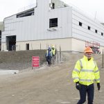 David Bailey at the new District Power Station. [Crown Copyright/MOD 2017]