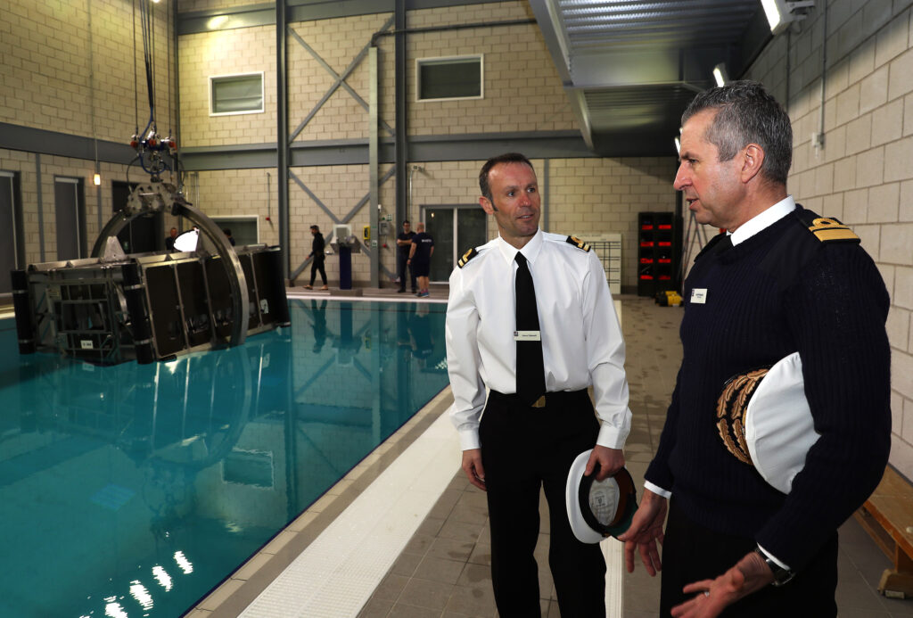 Opening of new Dunker facility [Crown Copyright, MOD 2018]